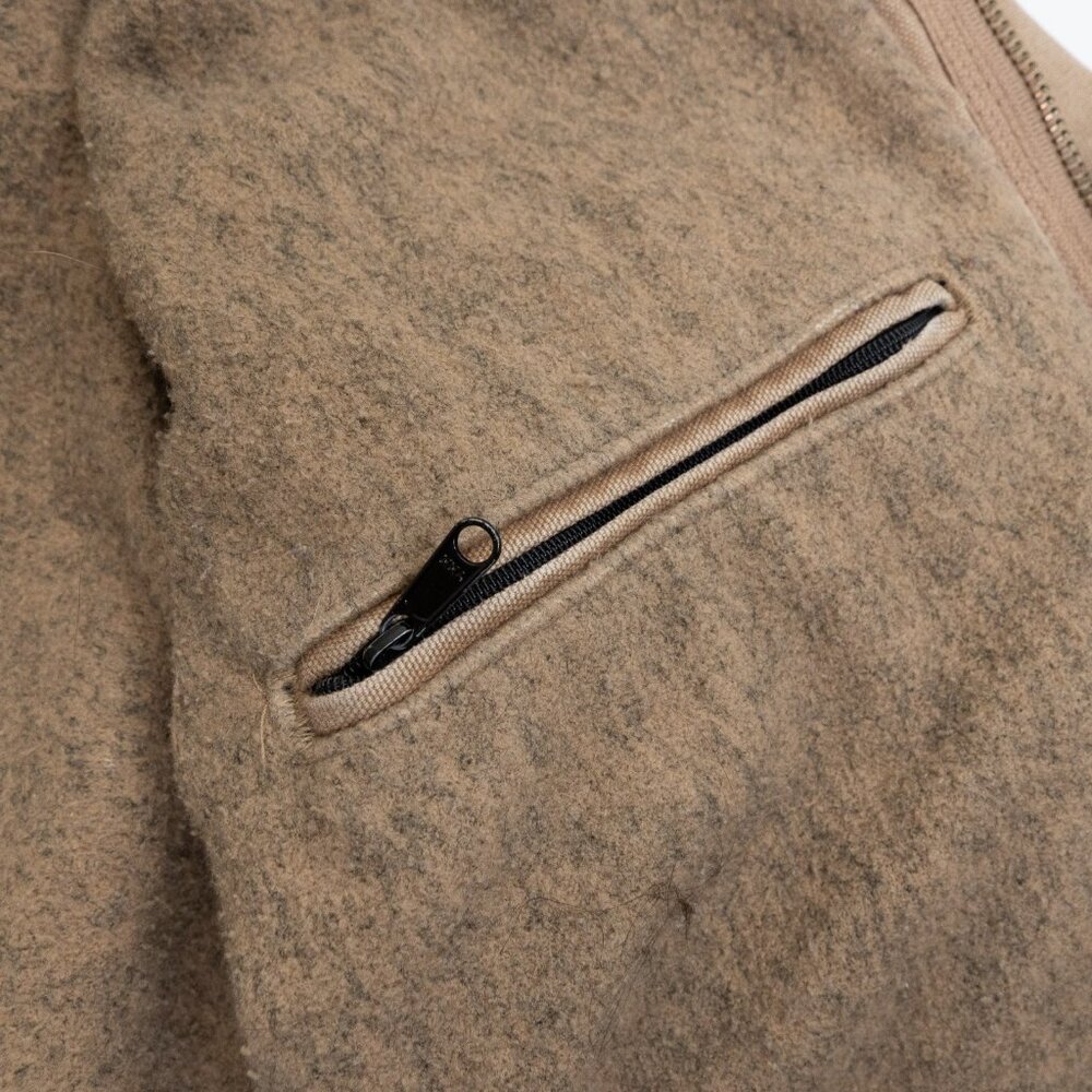 Vintage Carhartt Jacket Detroit Blanket Canvas Lined Workwear WJ097 Camel Brown - Picture 12 of 12
